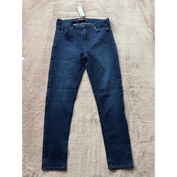 Just Black Grace High Rise Super Skinny Jeans Dark Wash Size‎ 30P - Picture 1 of 11